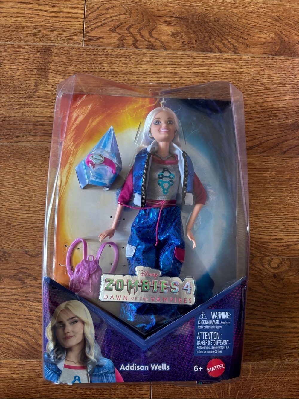 Mattel Disney Zombies 4 Addison Wells Doll